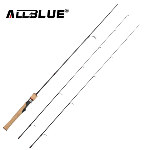 ALLBLUE Viking Spinning Rod UL/L 2 Tips 1.68m Ultralight 1/32-1/4oz 2-8LB Carbon Soft Fishing Rod pesca peche Fishing Tackle ► Photo 1/6