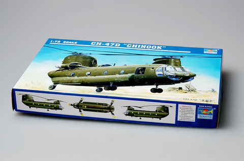 Trumpeter 1/72 01622 CH-47D Chinook Helicopter Model Kit ► Photo 1/1