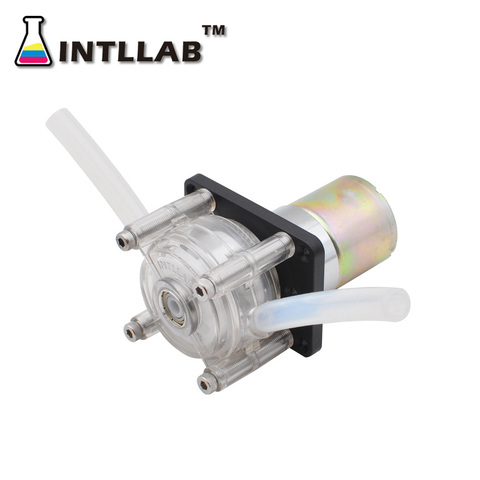 INTLLAB DIY Peristaltic Pump Dosing Pump 12V DC, High Flowrate for Aquarium Lab Analytical ► Photo 1/6