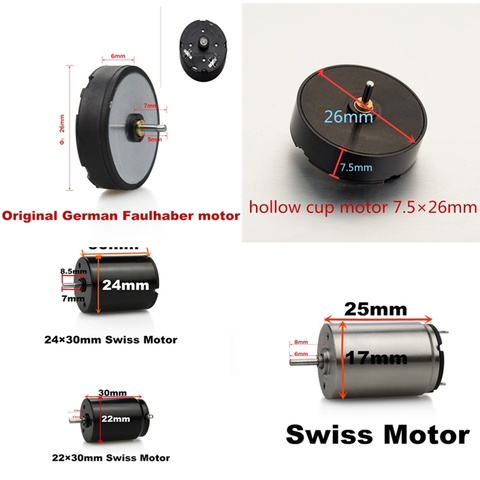 NEW! Faulhaber Motor and Swiss Motor Fit in Rotary Tattoo Machine Strong Quiet  10000rpm Tattoo Supply Free Shipping ► Photo 1/6