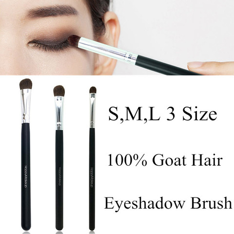 Professional Eyeshadow Makeup Brush Goat Hair WoodHandle Make Up Eyeshadow Blending Brushes Cosmetic Tool Eye Nose Shadow Brush ► Photo 1/6