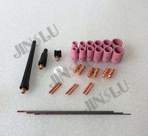 WP-9 WP9 WP20 WP25 Master Kit Tungsten Electrode Collet Body Nozzle  for Tig Torch Consumables ► Photo 1/1
