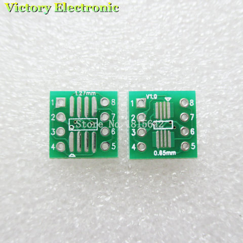 20PCS/Lot TSSOP8 SSOP8 SOP8 to DIP8 Interposer Module PCB Board Adapter Plate ► Photo 1/1