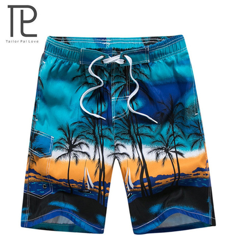 New Men's Beachwear Cool Board Shorts Quick Dry Watersport Swim Trunks Summer Beach Shorts M - 6XL Extra Large 10+ colors ► Photo 1/6