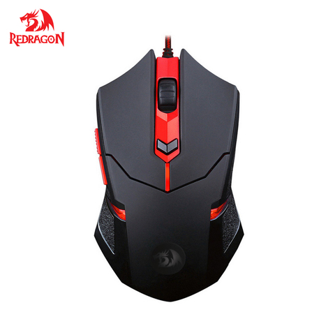 Gaming Mouse wired with red led, 3200 DPI 6 Buttons Ergonomic CENTROPHORUS Gaming Mouse for PC Redragon M601 CENTROPHORUS ► Photo 1/6