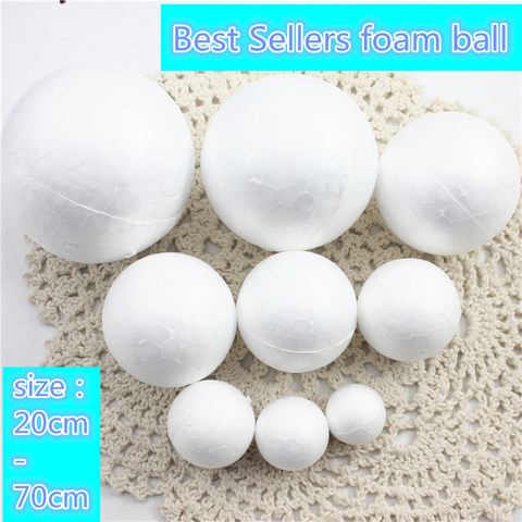 Diy Polystyrene Styrofoam Foam Ball  Styrofoam Decor Diy Foam Balls - Foam  Balls - Aliexpress
