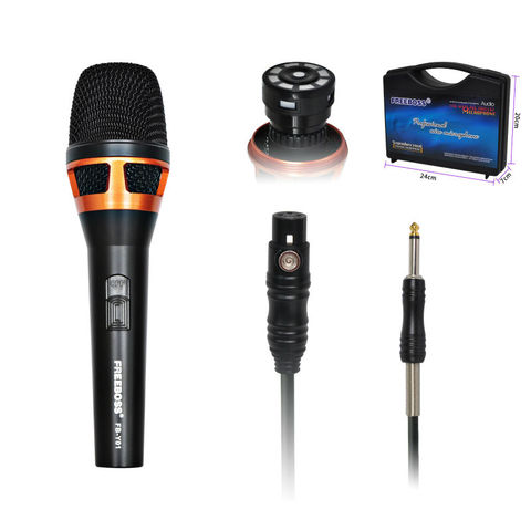 Freeboss FB-Y01 Large Diaphragm Cardioid Unidirectional Vocal Dynamic Microphone ► Photo 1/6