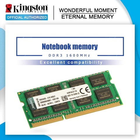 Original Kingston Memory Intel Gaming Memory DDR3 RAM 8GB 4GB 1600Mhz Notebook memory RAM Memory Sticks ► Photo 1/5