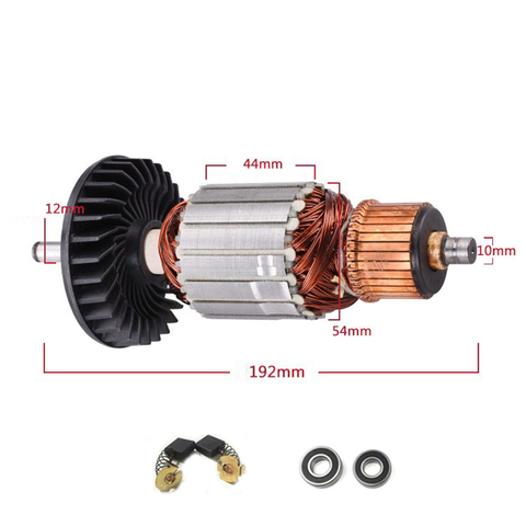 Replacement AC220-240V Armature Rotor Carbon Brush for MAKITA 9067 9067S 9069 9069S 9069X 9067F 9069F Angle Grinder Anchor ► Photo 1/1
