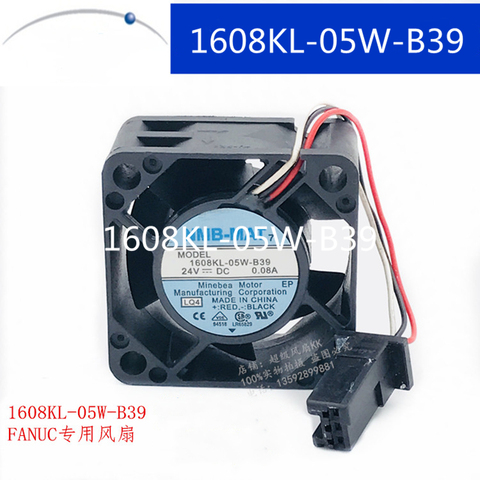 A90L-0001-0510 1608KL-05W-B39 24v 0.07/0.08a 40mm 4020 FANUC cooling fan ► Photo 1/3