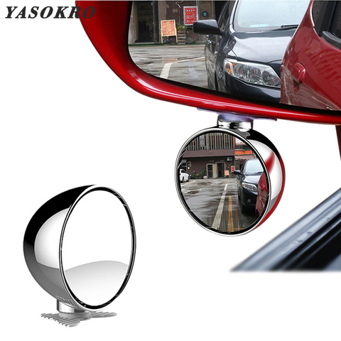 YASOKRO Multifunction Car Blind Spot Mirror Wide Angle Mirror Adjustable Convex Rear View Mirror Car Back Seat Baby mirror ► Photo 1/6