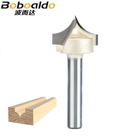 1pcs 1/4 1/2 Shk Woodworking Cutter Double Edging Router Bits for wood carbide Woodworking Engraving Tools carving bit ► Photo 1/6