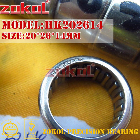 ZOKOL bearing HK2010 HK2012 HK2014 HK2016 Needle Roller Bearing 20*26*10 20*26*12 20*26*14 20*26*16mm ► Photo 1/6