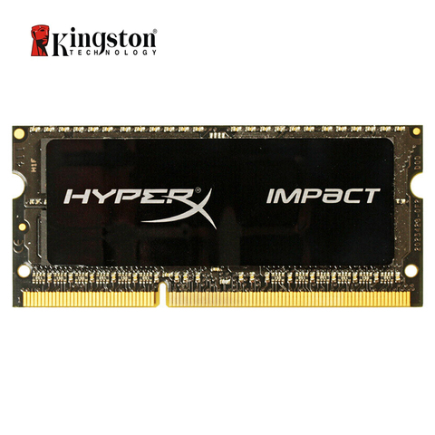 Kingston HyperX Impact RAM DDR3 DDR3L 4GB 8GB 1600MHz CL9 SODIMM 1.35V Laptop Memory HX316LS9IB/8 Black ► Photo 1/4