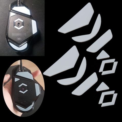2 Sets/pack Tiger Gaming Mouse Feet Mouse Skate For Logitech G502 Mouse White  Mouse Glides Curve Edge ► Photo 1/6