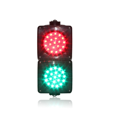 DC12V New customized 100mm red green mini parking lots LED traffic signal light for promotion ► Photo 1/6