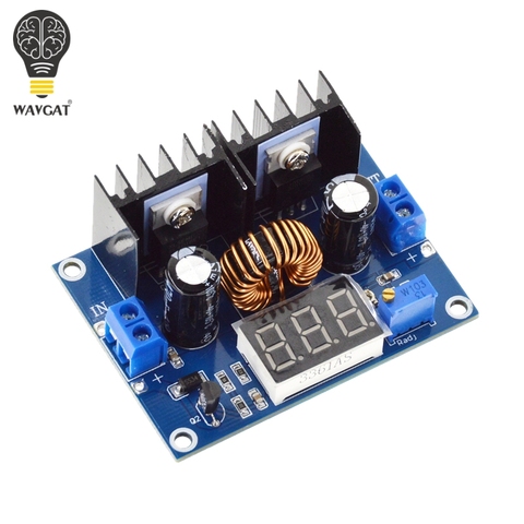 MH-ET LIVE LED Voltmeter PWM Adjustable 4-36V To 1.25-36V Step-Down Board Module XL4016 8A 200W DC-DC Power drop Module ► Photo 1/6