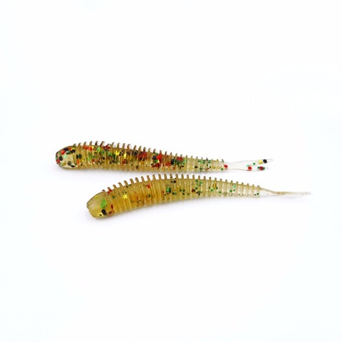 Soft Fishing Lures Split Tail Sandworms 5.8cm 1g 10pcs Swimbait  Soft Bait Shad Carp Fly Fishing Tackle ► Photo 1/6
