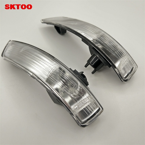 SKTOO Pair of Mirror Turn Signal Corner Light Lamp Cover Shade Screen for Ford Focus 2 3  Mondeo ► Photo 1/6