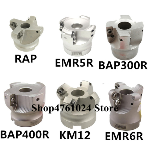 BAP400R BAP300R RAP300R RAP400R KM12 EMR5R EMRW6R 63 22 4T 5T 6T TMilling holder For Milling cutter Machine ► Photo 1/1