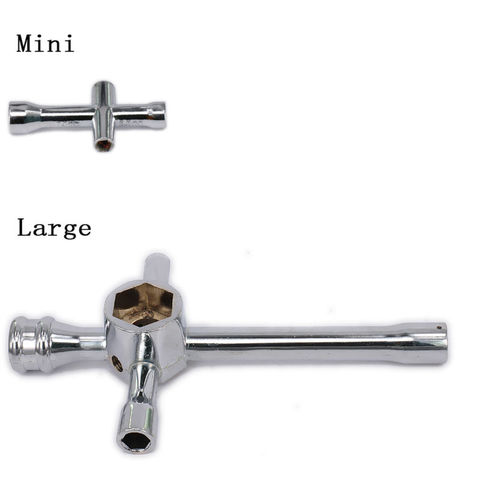 Large/Mini Cross Wrench Wheel Wrench Spanner Cross sleeve7mm 8mm 10mm 12mm 17mm/4mm 4.5mm 5.5mm 7mm for RC model car repairing ► Photo 1/6