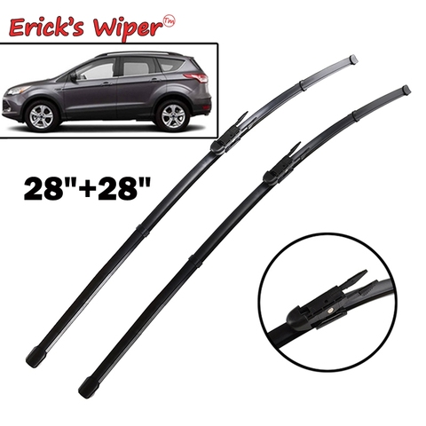 Erick's Wiper RHD & LHD Front Wiper Blades For Ford Escape Kuga 2013 - 2022 Windshield Windscreen Front Window 28