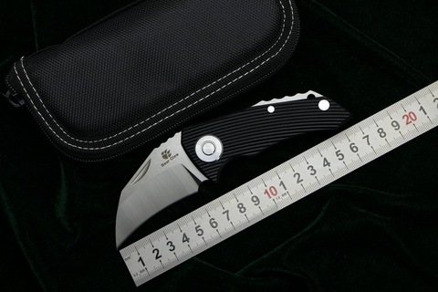 Bear claw Parrot ball bearing folding knife D2 blade G10 + steel Handle Hunting outdoor camping survive pocket knives EDC tool ► Photo 1/1