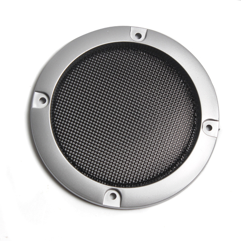 1 Pair  High-grade Silver Replacement Round Speaker Protective Mesh Net Cover Speaker Grille 2/3/4 inch Speaker Accessories ► Photo 1/6