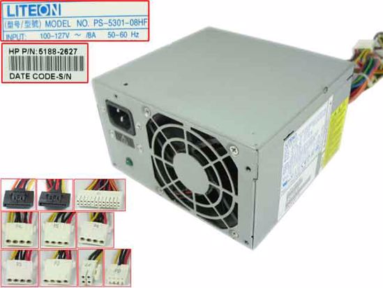 LITE-ON PS-5301-08HF 5188-2627 Server Power Supply 300W ► Photo 1/1