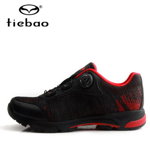 Tiebao Men Leisure Bike Shoes Sapatilha Ciclismo MTB Self-Lock Breathable Bicycle Shoes Racing Athletic Sneakers Cycling Shoes ► Photo 1/6