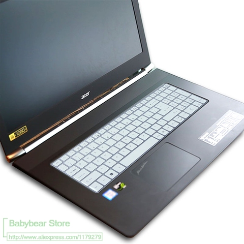 15.6 15 inch Silicone Keyboard Protector Cover Skin for Acer Aspire 5 A515 A515-15 A515-15G E5-523G E5-576G E5 523G 575G 576G ► Photo 1/1