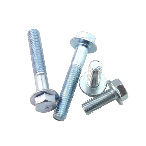 Hexagonal Flange Bolts M5 M6 M8 M10 M12 Flange Screws Hexagonal Galvanized Belt Pad Grade 8.8 ► Photo 1/1