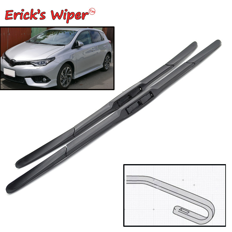 Front Windshield Wiper Blades HYBRID 3 Section Fit For Toyota Corolla 2007-2013