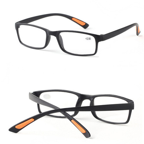 1pcs +1.00 1.50 2.00 2.50 3.00 3.50 4.00 Diopter Unisex Resin Framed Reading Glasses ► Photo 1/6