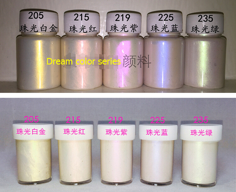 100g Pearlescent Pigment White Symphony Mermaid Powder Make UP Eyeshadow Paint Soap Dye Soap Pigment Mica Powder Nail glitter ► Photo 1/6
