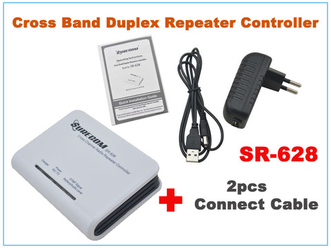 Surecom SR-628 Radio Walkie Talkie Cross Band Repeater Controller with 2pcs Radio Connect Cables Cable for option sr628 repeater ► Photo 1/6