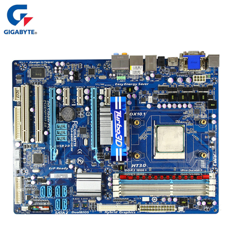 Gigabyte GA-880G-UD3H Motherboard For AMD 880G DDR3 USB2.0 16GB 880G UD3H Desktop Mainboard Systemboard Used Integrated Graphics ► Photo 1/1