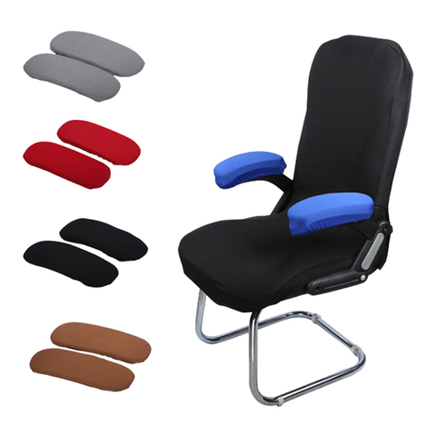 2pcs Chair Armrest Pads For Home or Office Chairs For Elbow Relief Polyester Armrest Gloves Slip Proof Sleeve Pack Chair Cover ► Photo 1/6