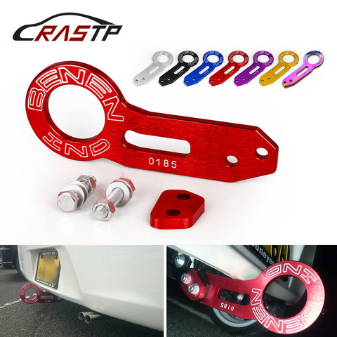 RASTP-1 Set Universal Aluminum Alloy Racing Rear Tow Hook Rear Tow Hook for Honda Civic Benen 0185 RS-TH002 ► Photo 1/6