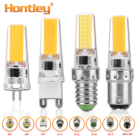 Dimmable G4 G9 9W Silicone Crystal LED Corn Bulb SpotLight Lamp Bright 220V 110V 