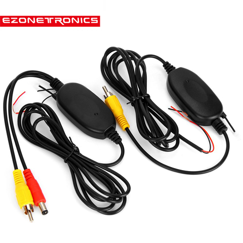 Free Shipping 2.4 Ghz Wireless Video Transmitter Receiver Kit For Car Monitor To Connect The Car Rear View Camera Reverse Backup ► Photo 1/6