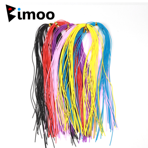 Bimoo 1Pack 1mm Round Silicone Rubber String Fly Tying Legs Fishing Jig Lure Skirts Material ► Photo 1/6
