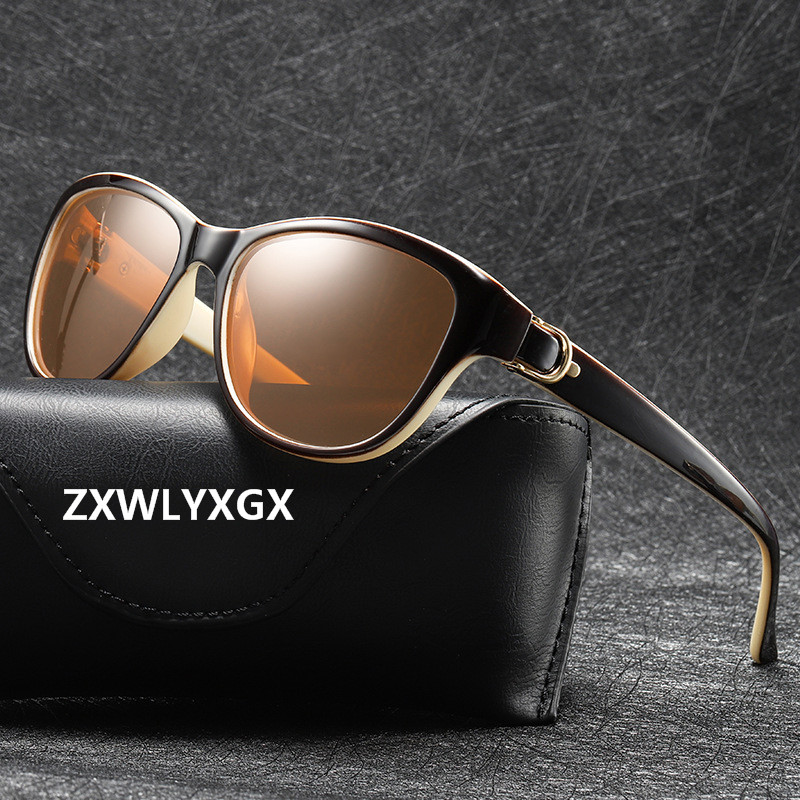 New Fashion Polarized Sunglasses Women Luxury Brand Design Eye Wear 