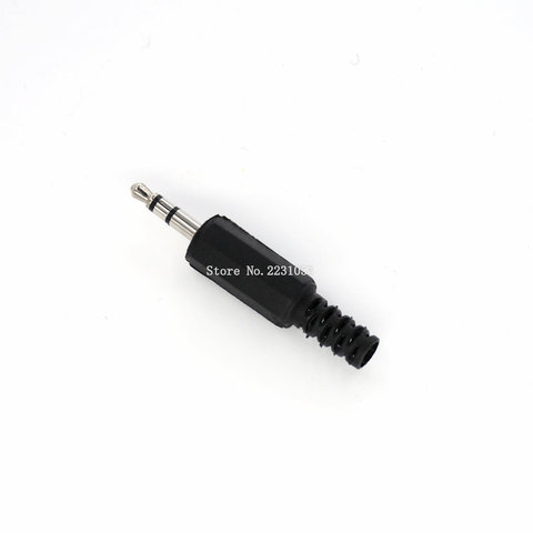10PCS/Lot Stereo Male 3.5mm audio Plug Audio connector 3.5mm jack plug 3.5 stereo plug ► Photo 1/2