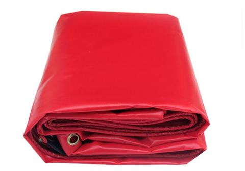 Customize 450g/sqm multiple sizes red outdoor waterproof canvas, rain PVC tarp, truck tarpaulin. tent material ► Photo 1/1