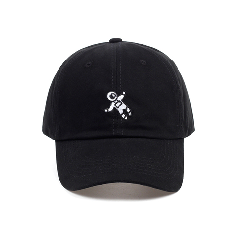 newest spaceman embroidery baseball cap 4 colors available unisex fashion dad hats adjustable cotton snapback hats casual caps ► Photo 1/6
