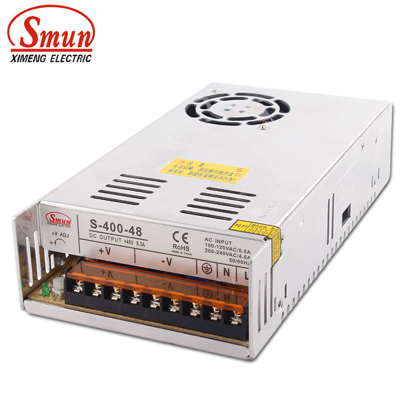 400W 60V 6.7A Single Output Switching power supply  AC to DC SMPS CNC 