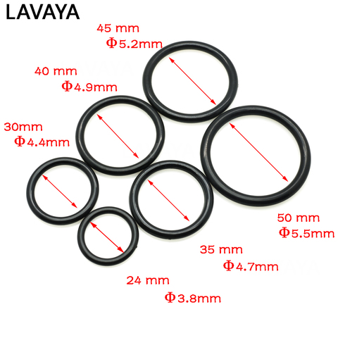 24mm 30mm 35mm 40mm 45mm 50mm Inner Dia. Plastic O Ring Apparel Garments Shoes Backpack Outdoor Bag Parts Accessory ► Photo 1/6