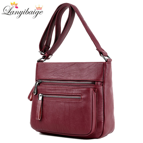Brand Leather Ladies Shoulder Crossbody Bags for Women 2022 Luxury