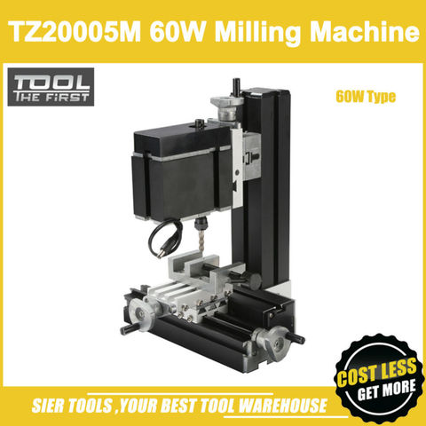 TZ20005M 60W Metal Milling Machine/60W,12000rpm Big power vertical mill machine ► Photo 1/3